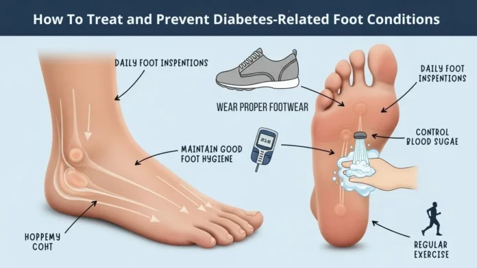 How To Treat and Prevent Diabetes-Related Foot Conditions