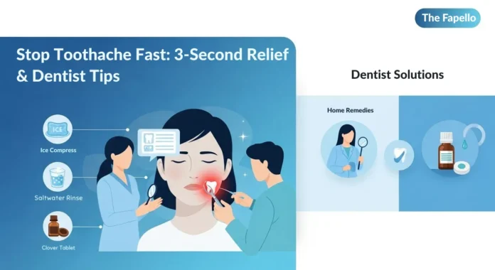 Stop Toothaches in 3 Seconds Stop Toothaches in 3 Seconds